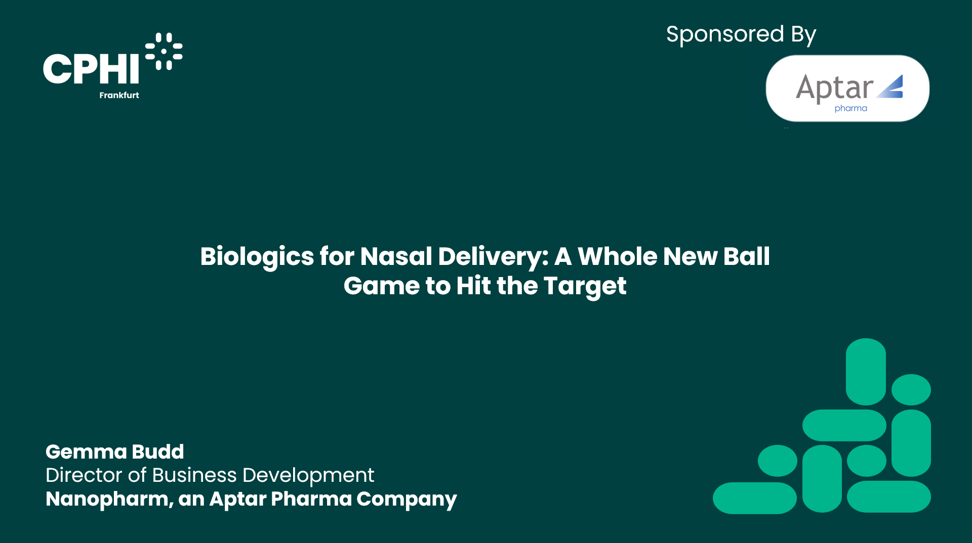 Biologics for Nasal Delivery: A Whole New Ball Game to Hit the Target